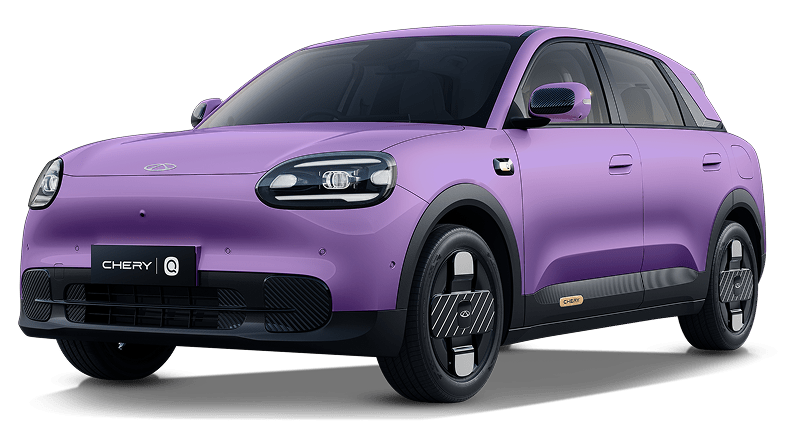 CHERY Q warna Dusk Purple